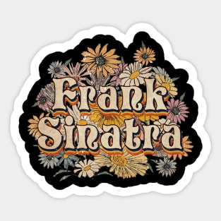 Personalized Sinatra Name Birthday Frank 70s 80s 90s Styles Sticker